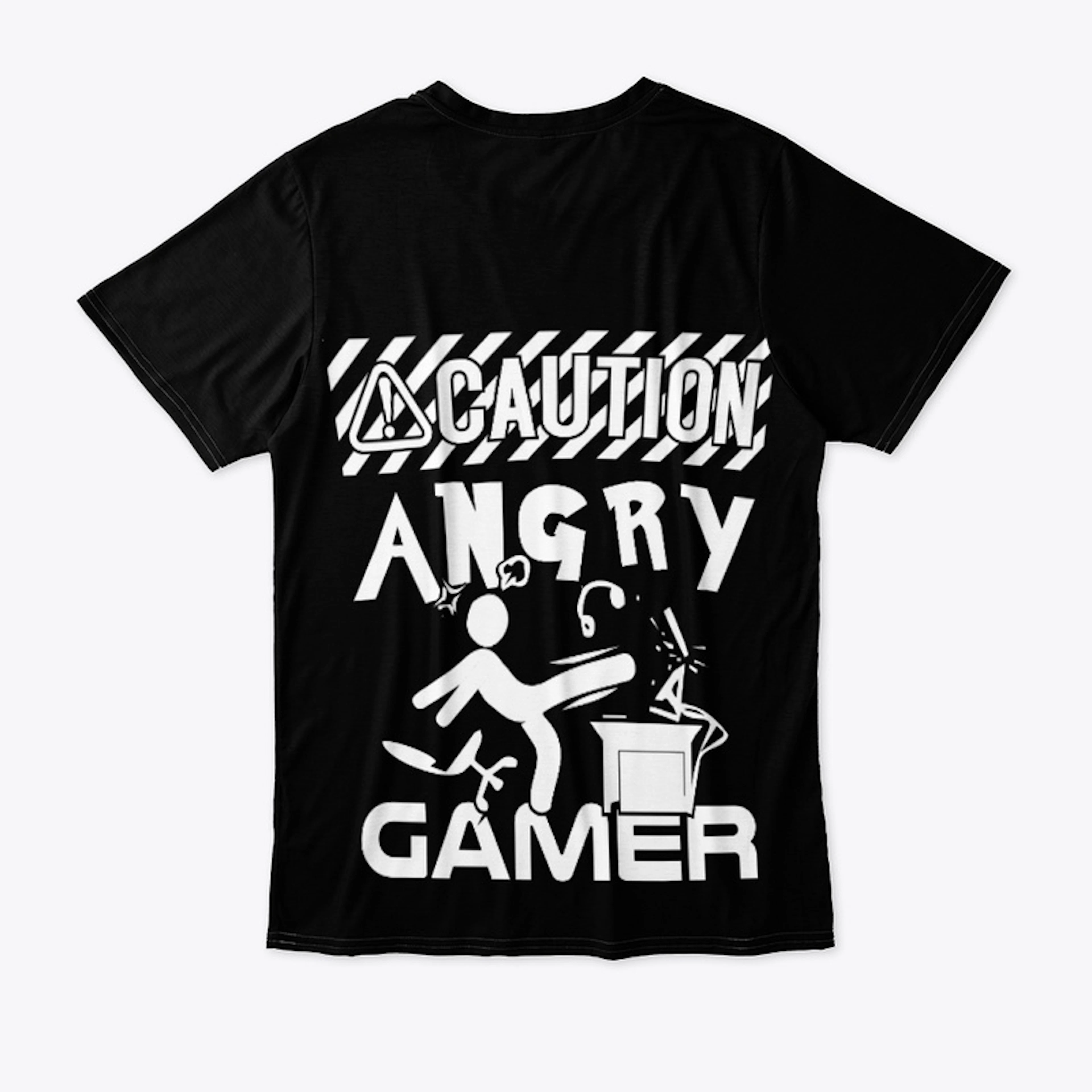 Angry gamer creative design for gamer