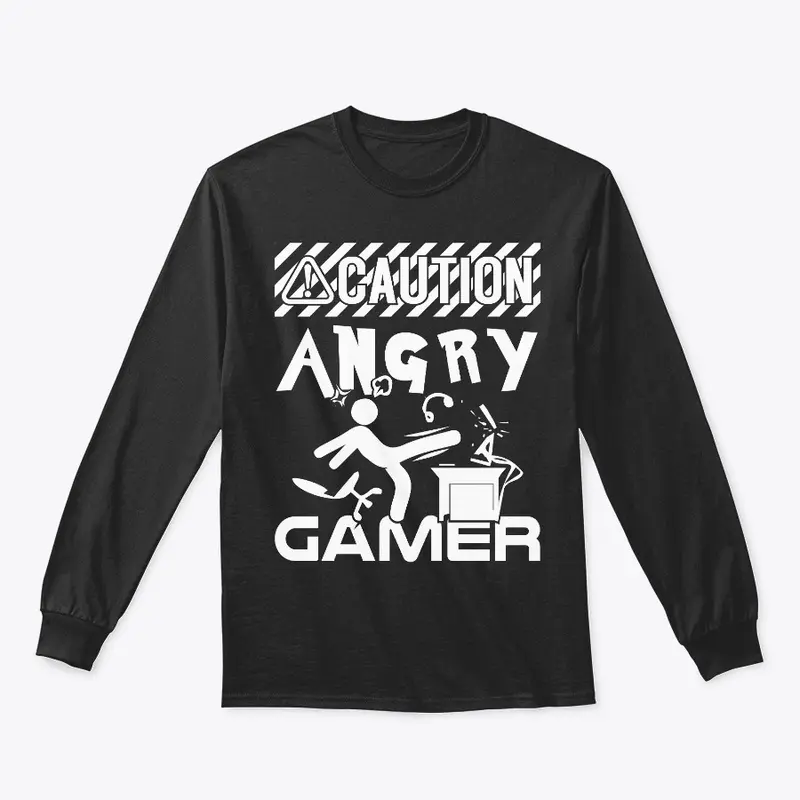 Angry gamer creative design for gamer