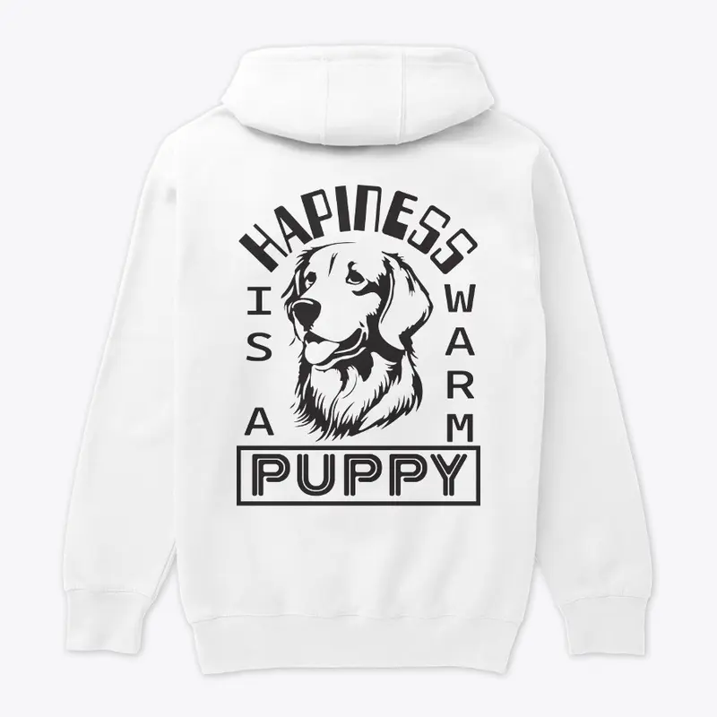 Happiness is a warm puppy design